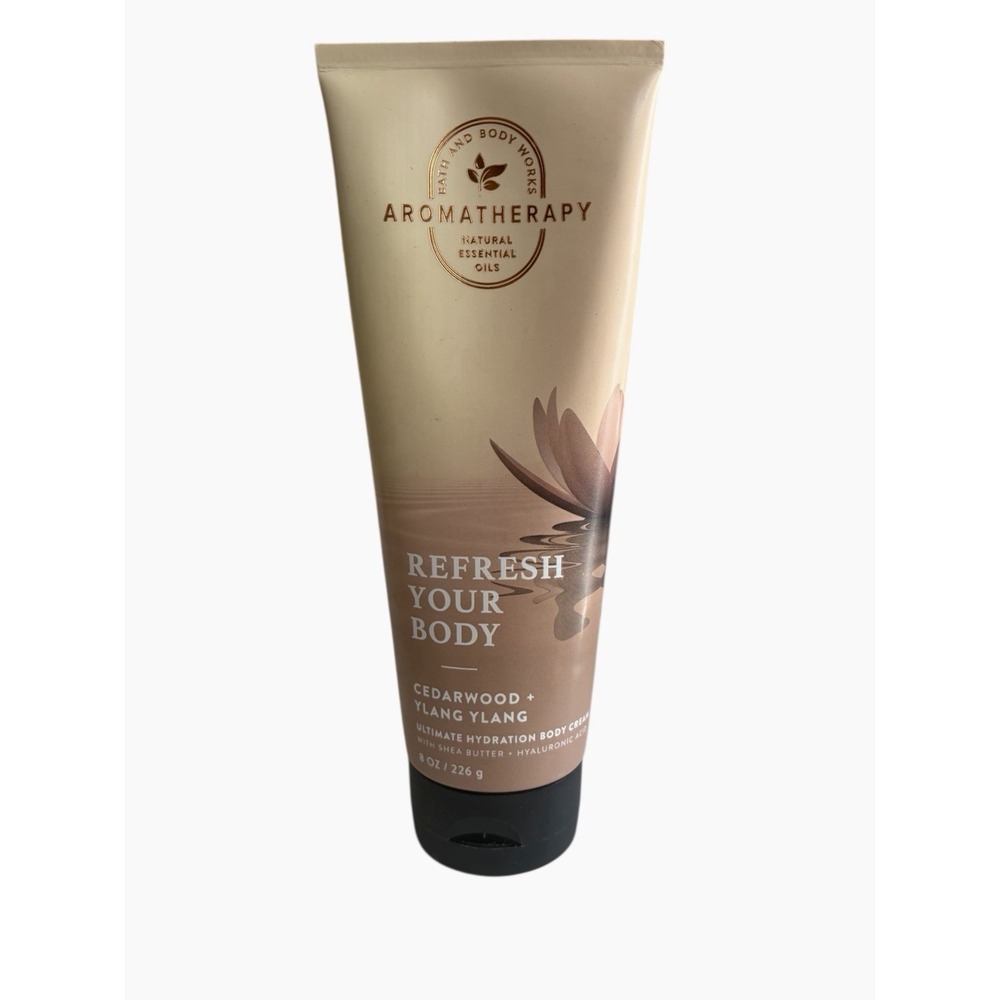 Bath & Body Works‎ AROMATHERAPY Refresh Your Body Cedarwood Ylang Body Cream